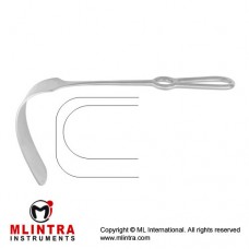 Kelly Retractor Stainless Steel, 27.5 cm - 10 3/4" Blade Size 205 x 57 mm